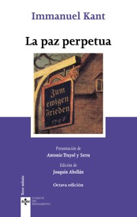 La paz perpetua - Kant Immanuel - ebook