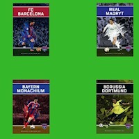 FC Barcelona / Borussia Dortmund /  Bayern Monachium / Real Madryt -  - książka
