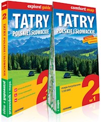 Tatry polskie i słowackie 2w1 przewodnik + mapa - Nodzyński Tomasz, Cobel-Tokarska Marta - książka