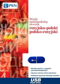 Wielki multimedialny słownik rosyjsko-polski polsko-rosyjski na pendrive -  - książka