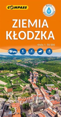 Ziemia Kłodzka. Mapa turystyczna w skali 1:50 000 (wersja wodoodporna) -  - książka