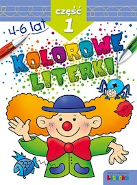 Kolorowe literki część 1 -  - książka