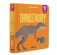 Dinozaury. POP-UP 10 - David Hawcock - książka