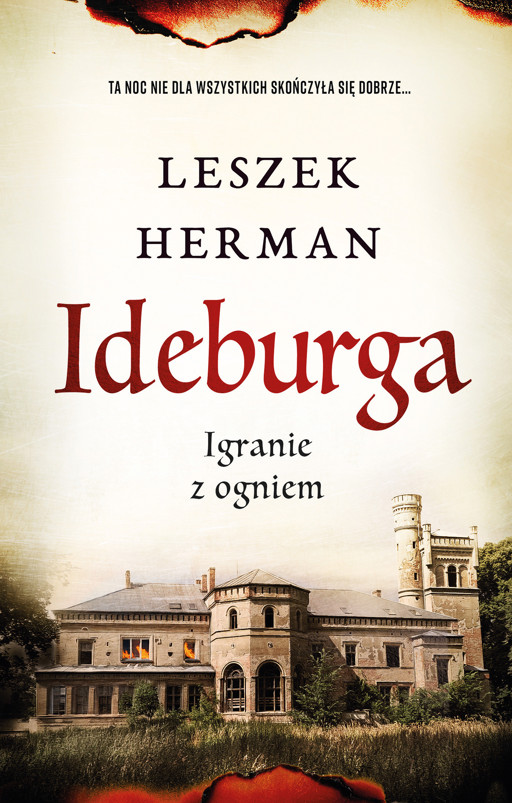 Okładka książki Ideburga. Igranie z ogniem