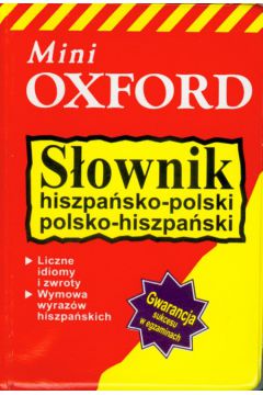 Słownik hiszpańsko-polski polsko-hiszpański mini - praca zbiorowa - książka