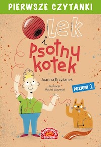 Pierwsze czytanki Olek i psotny kotek Poziom 1 - Krzyżanek Joanna - książka