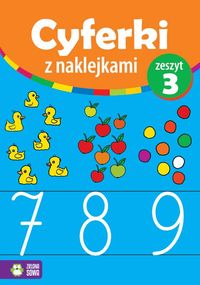 Cyferki z naklejkami 7-9 -  - książka