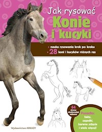 Jak rysować Konie i kucyki - Cuddy Robin - książka