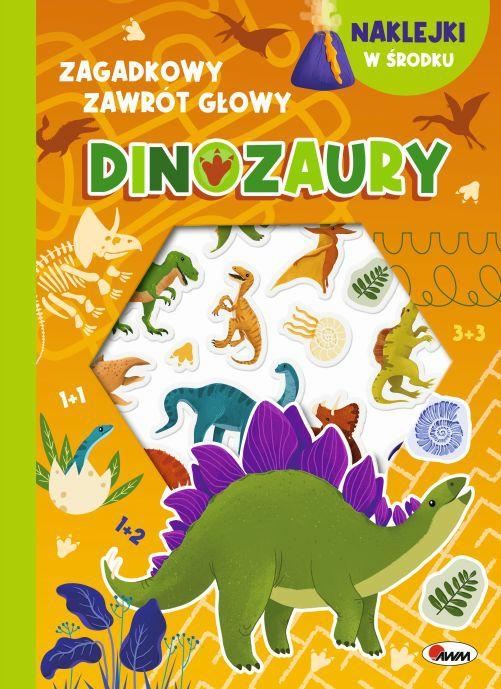 Zagadkowy zawrót głowy. Dinozaury - zbiorowa praca - książka