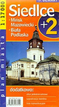 Siedlce Mińsk Mazowiecki Biała Podlaska plan miasta -  - książka