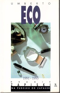 Drugie zapiski na pudełku od zapałek 1991-1993 - Umberto Eco - ebook