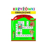Krzyżówki obrazkowe Wesołe zwierzaki 4-8 lat - Wileńska Agnieszka - książka