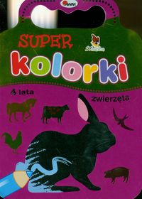 Super kolorki Zwierzęta -  - książka