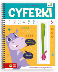 Długopis znikopis. Cyferki - zbiorowa praca - książka