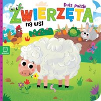 Zwierzęta na wsi. Duże puzzle - Bogusław Michalec - książka
