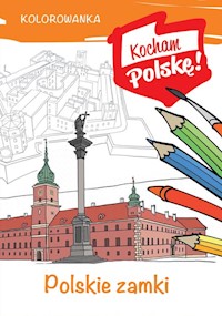 Kolorowanka Polskie zamki - Kiełbasiński Krzysztof - książka