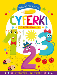 Zadanie dla kredki. Cyferki do kolorowania - zbiorowa praca - książka