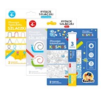 CzuCzu Zestaw rysowanek Kosmos 4+ -  - książka