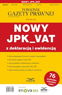 Nowy JPK_VAT z deklaracją i ewidencją -  - książka