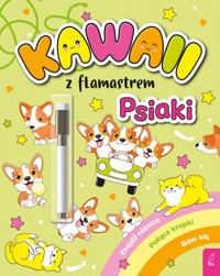 Kawaii z flamastrem Psiaki - Klempas Patrycja - książka