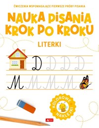 Nauka pisania krok po kroku Literki -  - książka