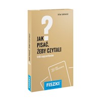 Fiszki Jak pisać żeby czytali - Artur Jabłoński - książka