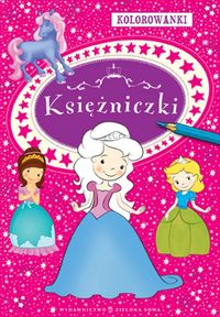 Kolorowanki Księżniczki - Agnieszka Sobich - książka