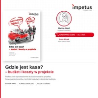 Gdzie jest kasa? - budżet i koszty w projekcie - Hanna Hanć, Tomasz Borucki, Jakub Lesiński - ebook + audiobook