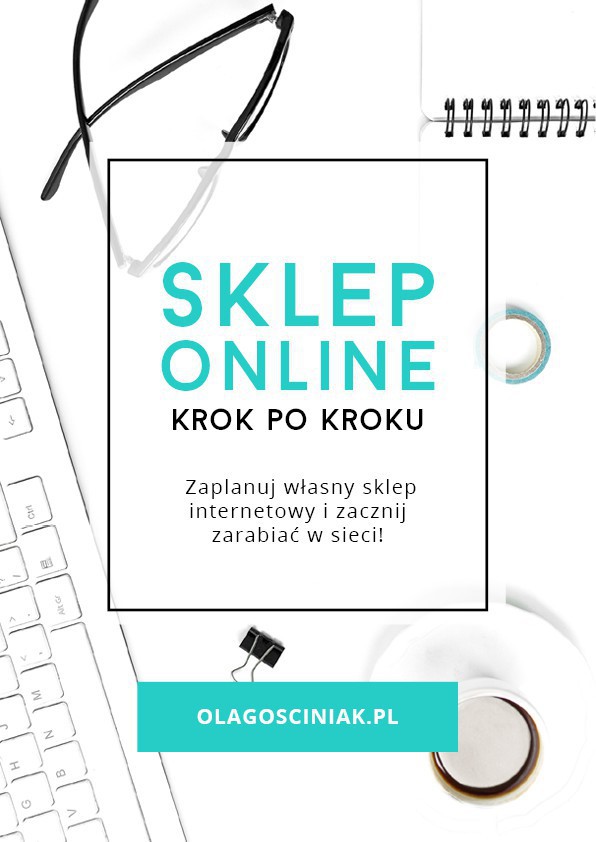 Okładka:Sklep Online Krok po Kroku - Ola Gosciniak 