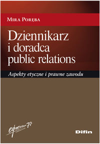 Dziennikarz i doradca public relations - Mira Poręba - książka