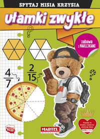 Spytaj Misia Krzysia Ułamki zwykłe z naklejkami - Salamon Katarzyna - książka