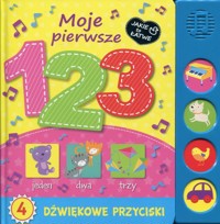 Jakie to łatwe Moje pierwsze 1,2,3 -  - książka