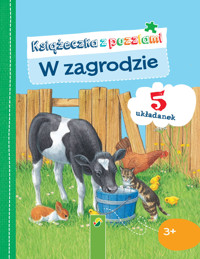 Książka z puzzlami. W zagrodzie - zbiorowa praca - książka