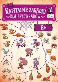 Kapitalne zagadki dla bystrzaków 6+ Kapitan Nauka -  - książka