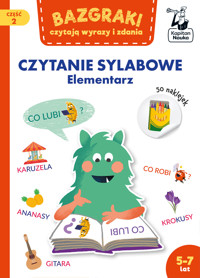 Bazgraki czytają wyrazy i zdania. Czytanie sylabowe. Elementarz. Bazgraki. Część 2 - Zuzanna Osuchowska - książka