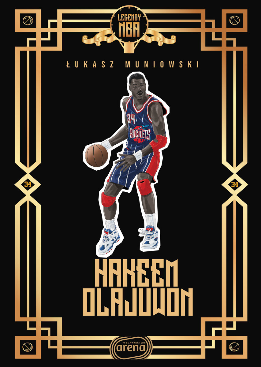 Hakeem Olajuwon - Łukasz Muniowski - ebook + książka