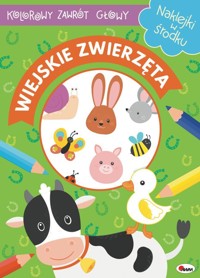 Wiejskie zwierzęta. Kolorowy zawrót głowy - zbiorowa praca - książka