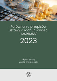 Porównanie przepisów Ustawy o rachunkowości i MSR/MSSF 2023 - Trzpioła Katarzyna - ebook + książka