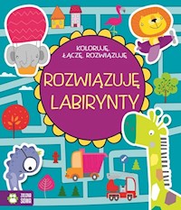 Koloruję, łączę, rozwiązuję Rozwiązuję labirynty -  - książka
