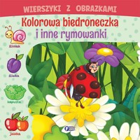 Wierszyki z obrazkami. Kolorowa biedroneczka i inne rymowanki - zbiorowa praca - książka