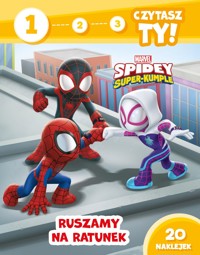 1, 2, 3, czytasz ty! Poziom 1. Spidey i superkumple. Ruszamy na ratunek. Marvel - Elżbieta Lekan - książka