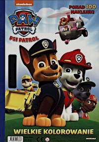 Psi patrol Wielkie kolorowanie -  - książka