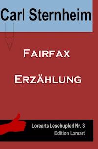 Fairfax - Carl Sternheim - ebook