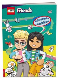 LEGO Friends Kolorowanka z naklejkami -  - książka
