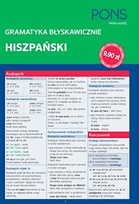 Gramatyka błyskawicznie hiszpański -  - książka