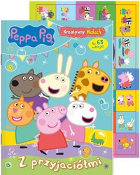 Peppa Pig Kreatywny Maluch 8 Z przyjaciółmi -  - książka