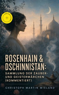 Rosenhain & Dschinnistan: Sammlung der Zauber- und Geistermärchen (Kommentiert) - Christoph Martin Wieland - ebook