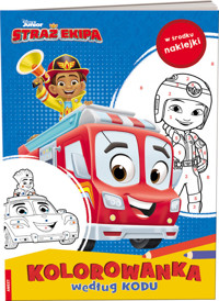 Disney Straż Ekipa Kolorowanka według kodu -  - książka