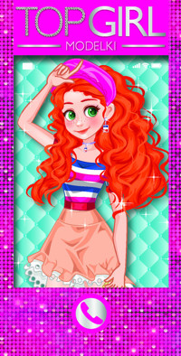 Top Girl Modelki Książeczka telefon - Jul Łyskawa - książka