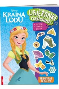 Kraina lodu Ubieranki, naklejanki -  - książka